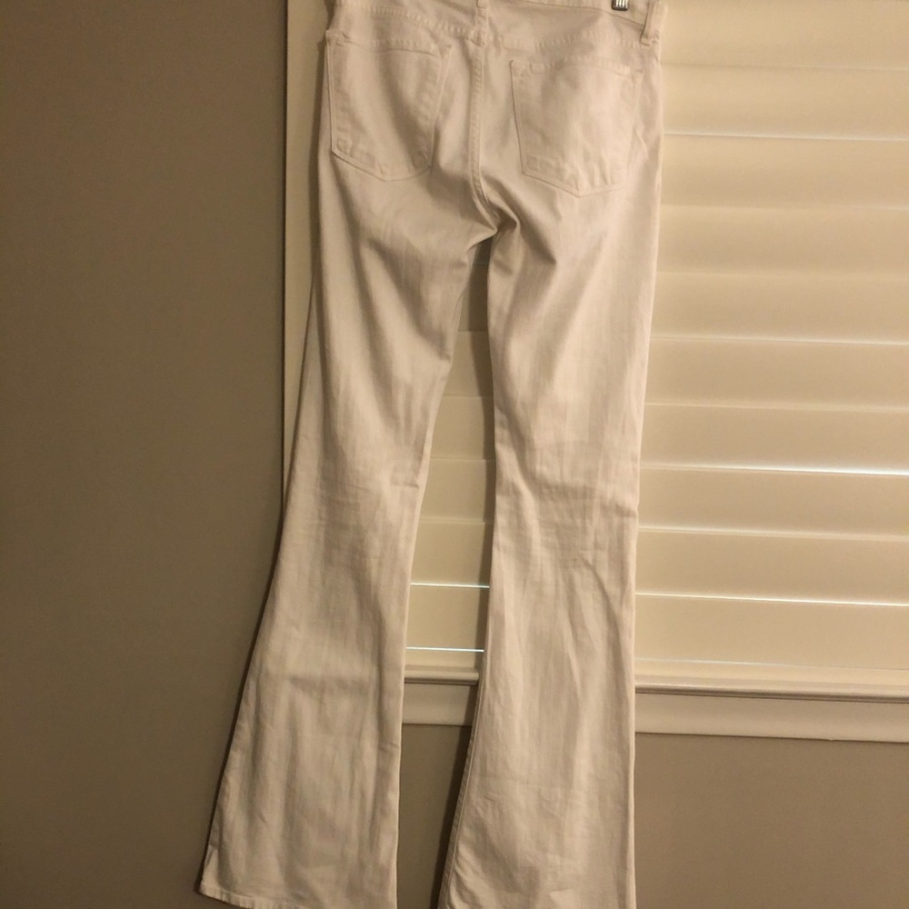 JBRAND White Flare Jeans